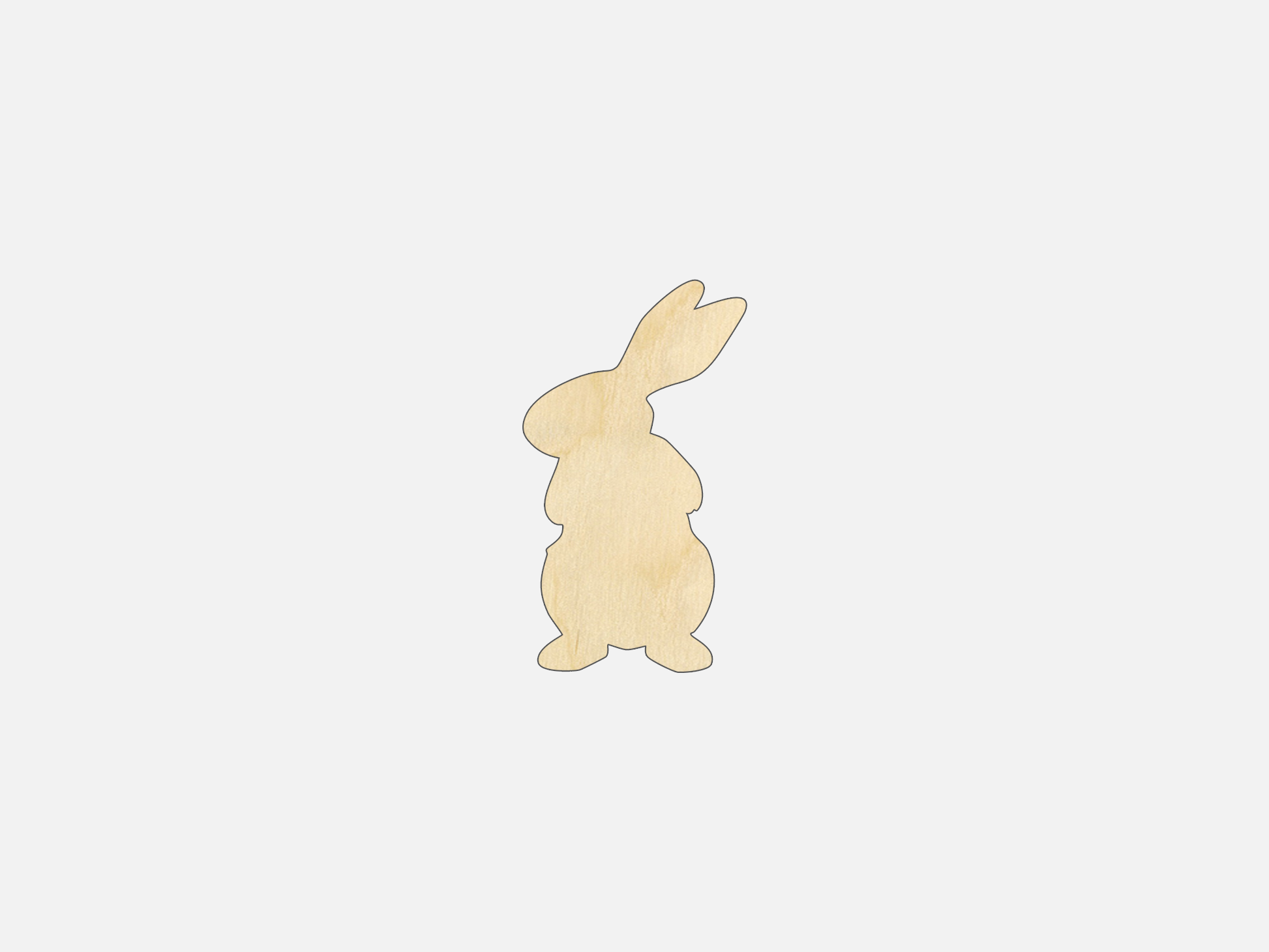 Bunny - Craft Shape