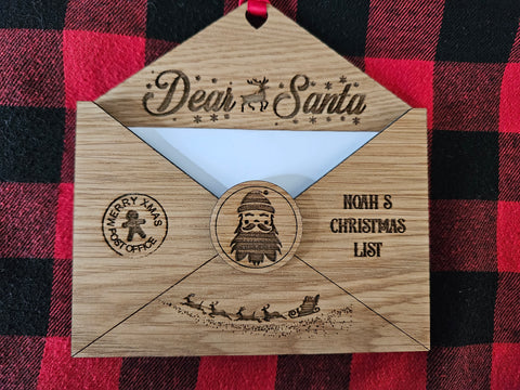 Santa Letter Bauble