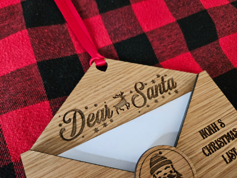 Santa Letter Bauble