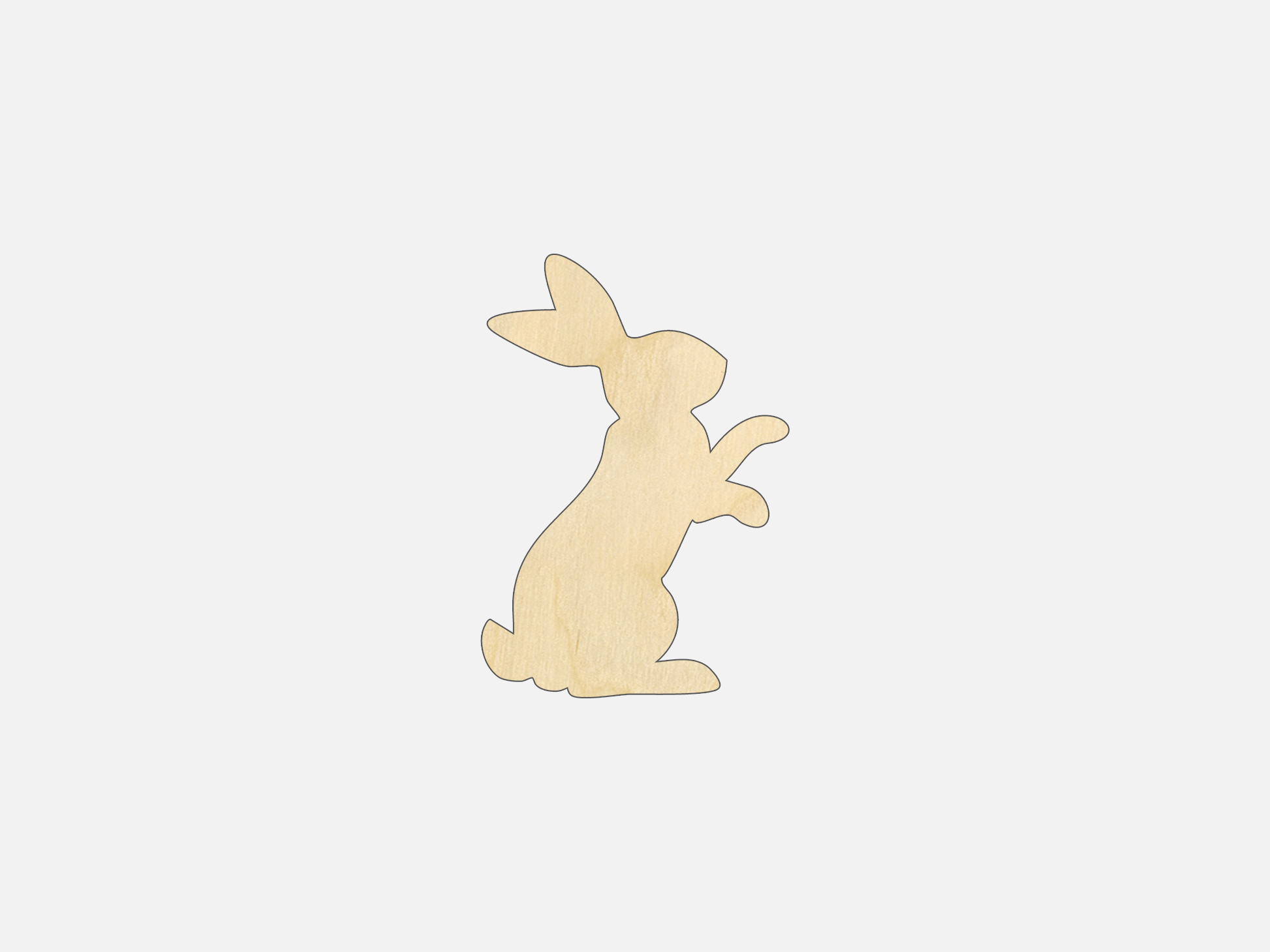 Bunny - Craft Shape