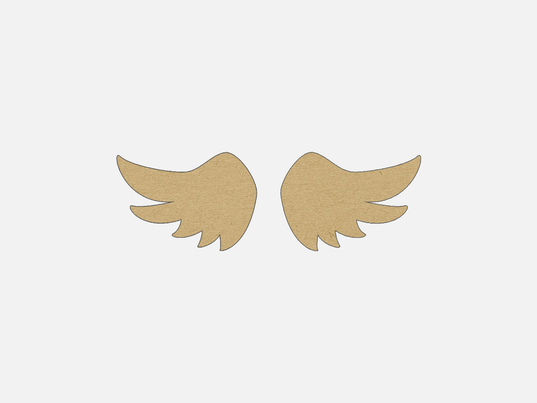 Angel Wings (Pair) - Craft Shape