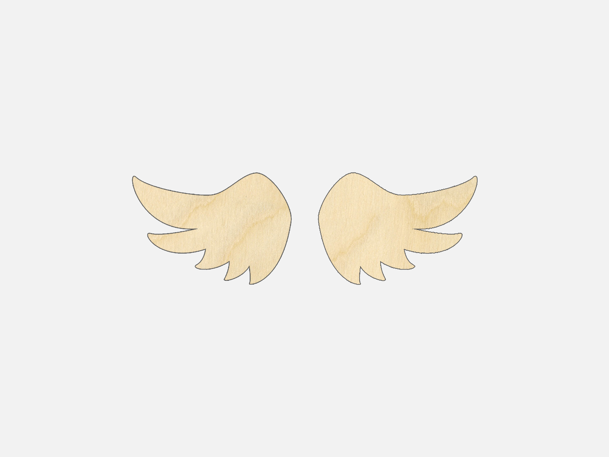 Angel Wings (Pair) - Craft Shape