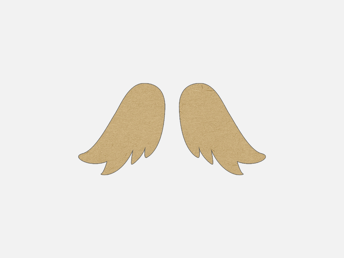 Angel Wings (Pair) - Craft Shape