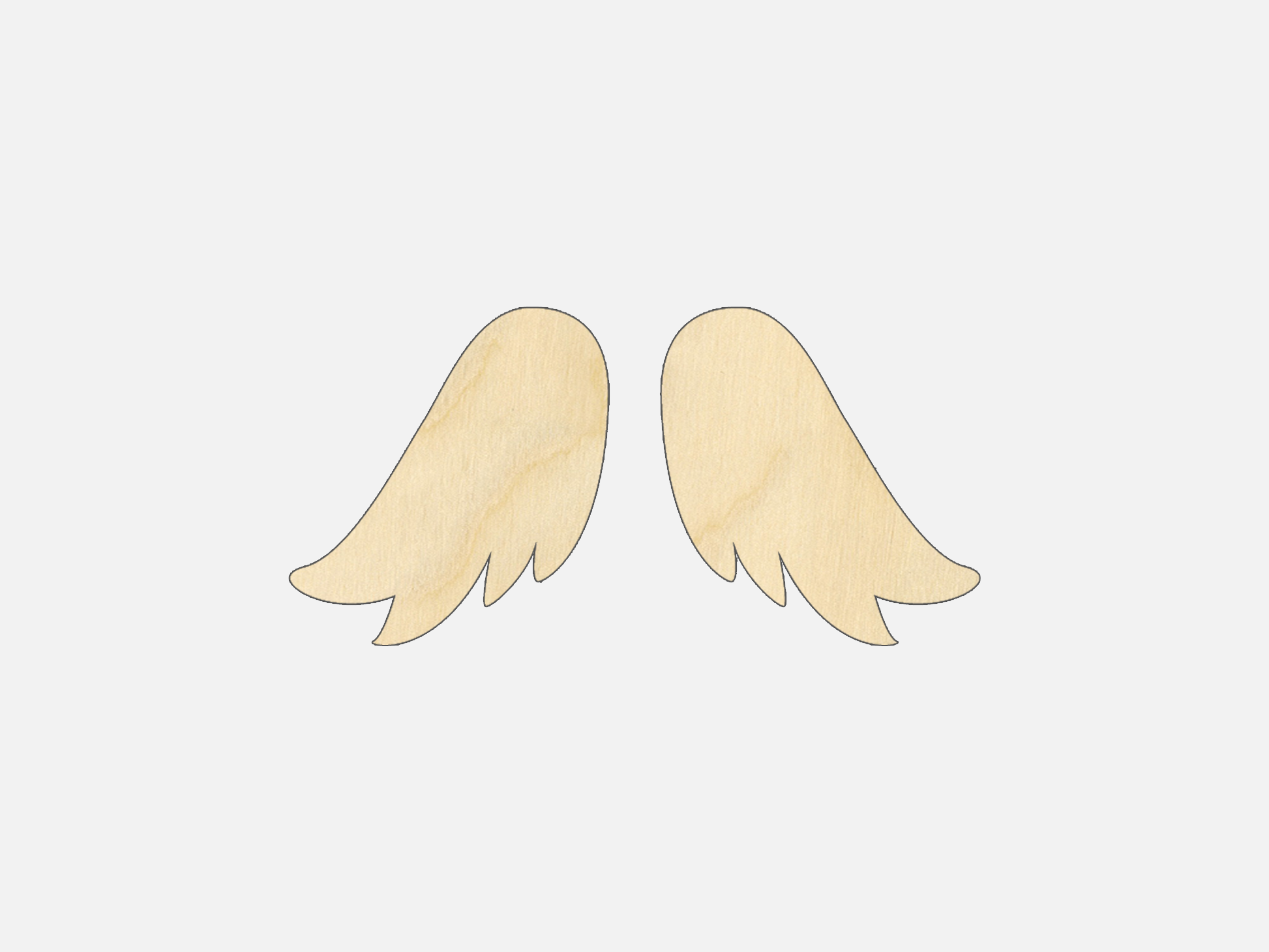 Angel Wings (Pair) - Craft Shape