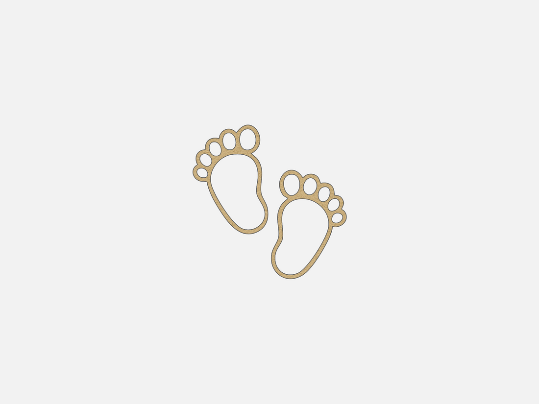 Footprint Outline - Craft Shape