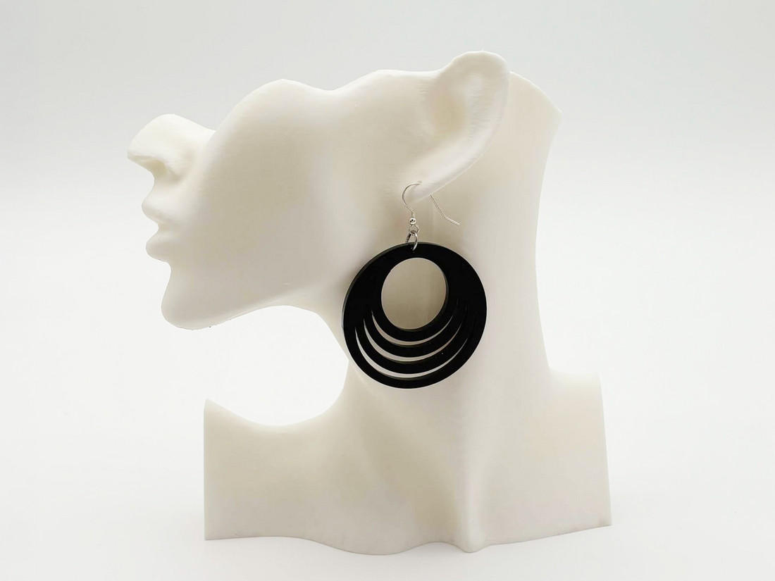 Circle Abstract Earrings