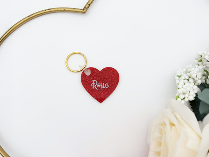 Valentines Day Keyring