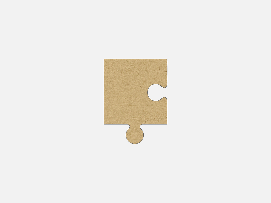 Jigsaw Piece - Craft Shape