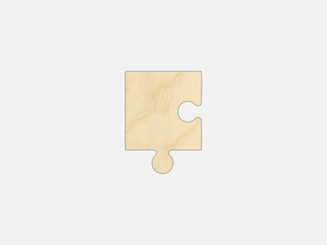 Jigsaw Piece - Craft Shape