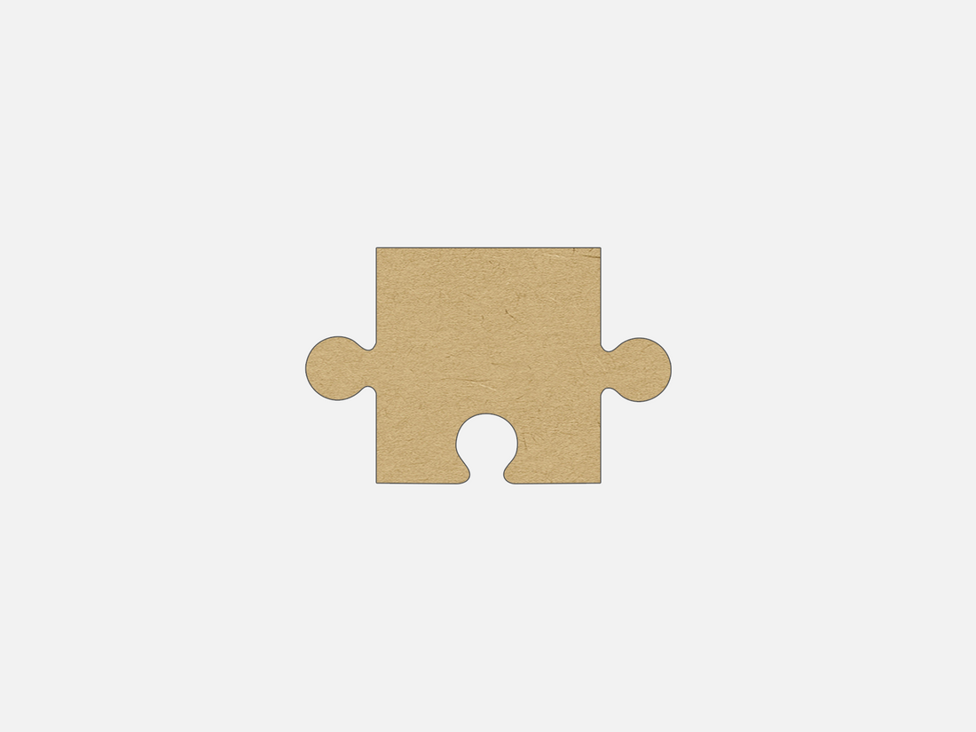 Jigsaw Piece - Craft Shape