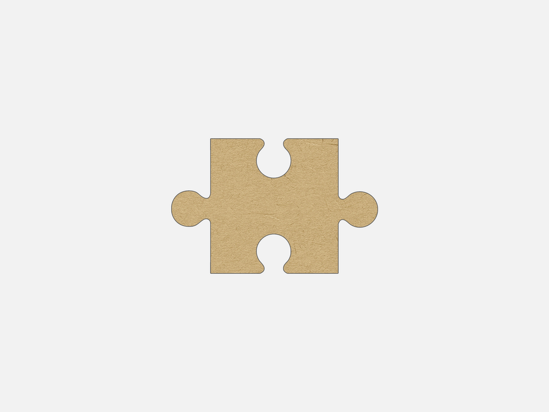 Jigsaw Piece - Craft Shape