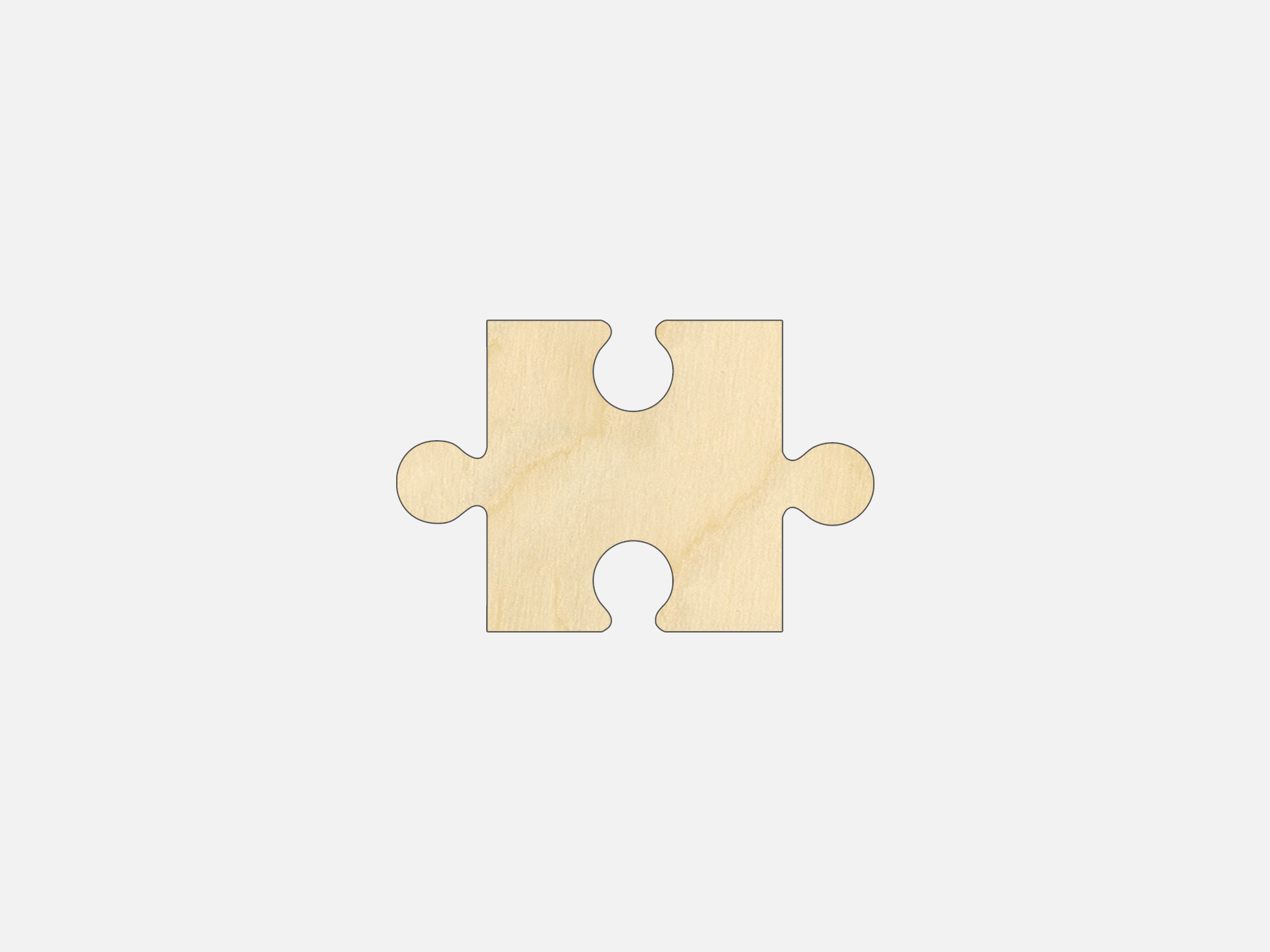 Jigsaw Piece - Craft Shape