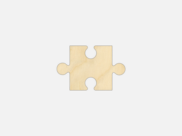 Jigsaw Piece - Craft Shape