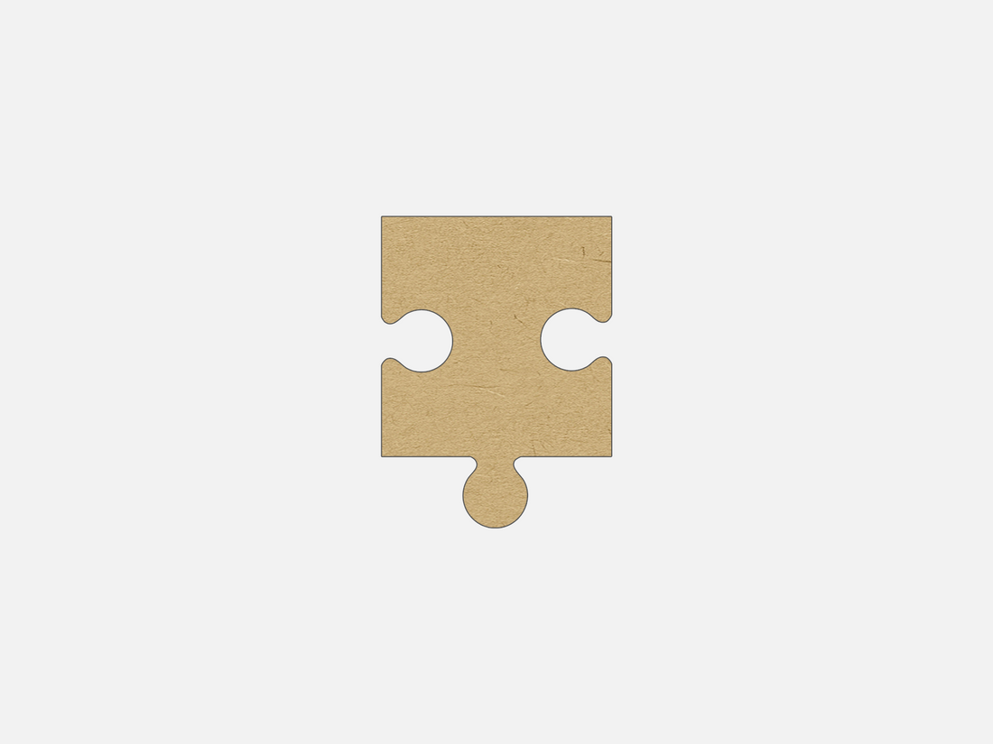 Jigsaw Piece - Craft Shape