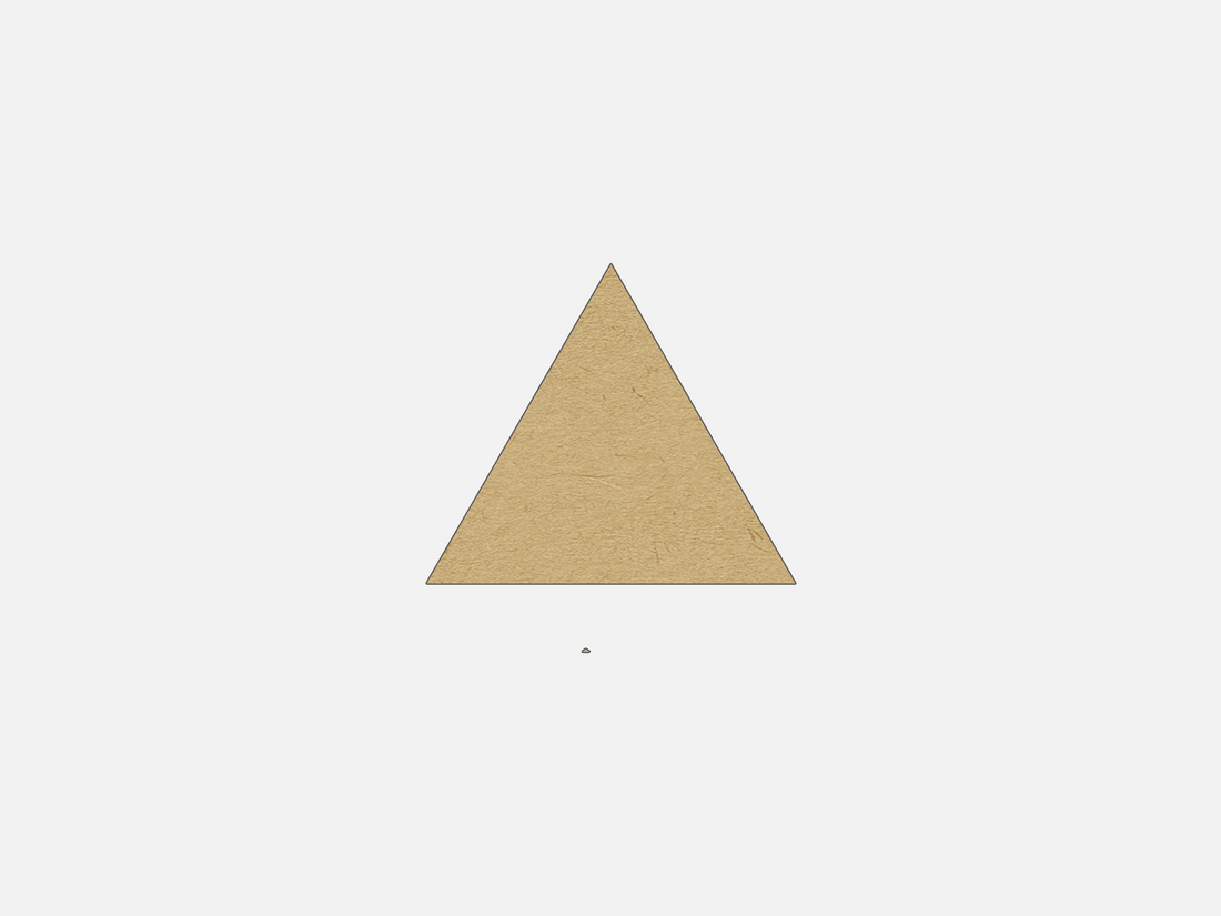 Triangle - Craft Shape