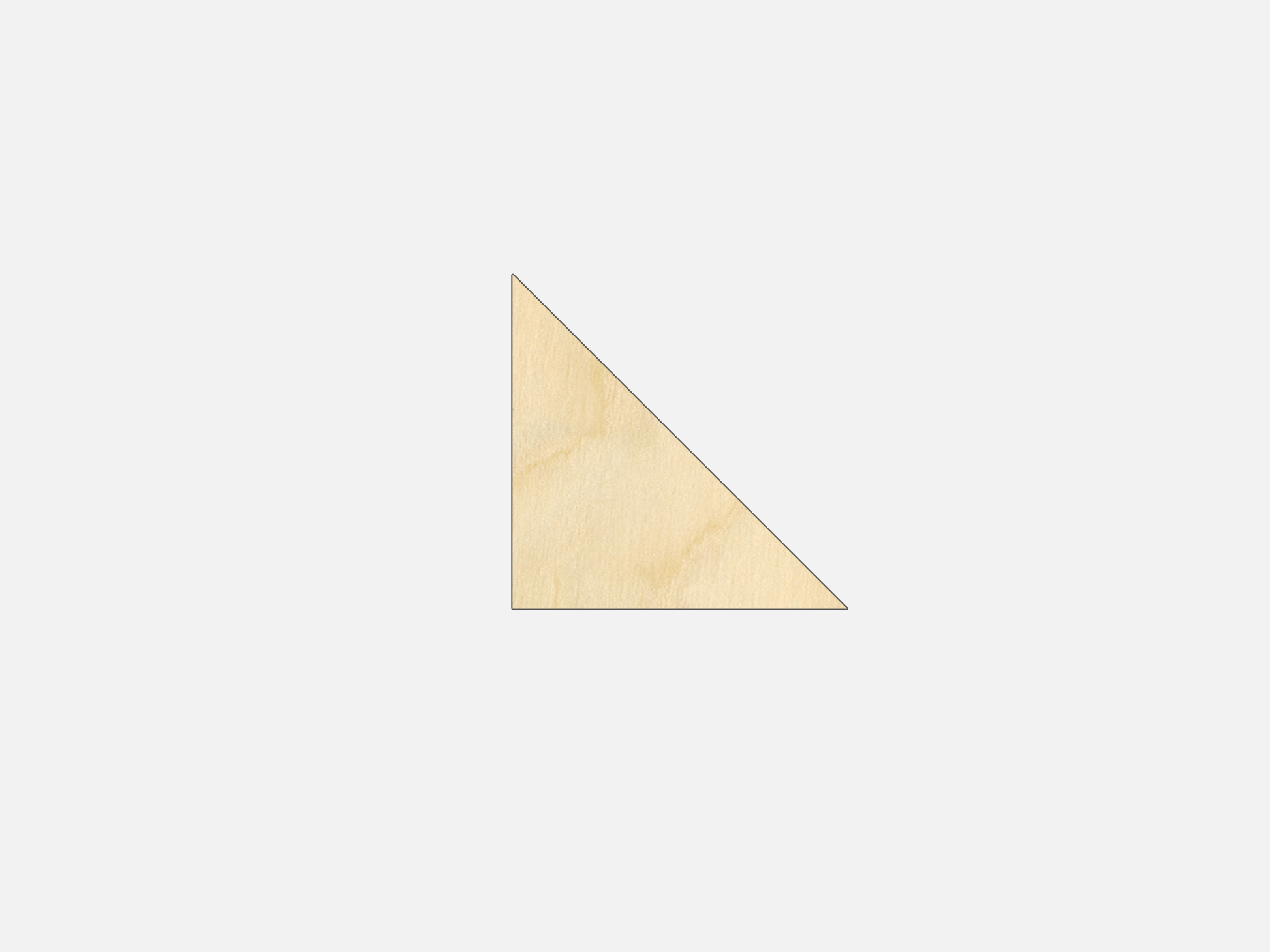 Triangle - Craft Shape