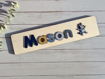 Bluey - Personalised Name Puzzle