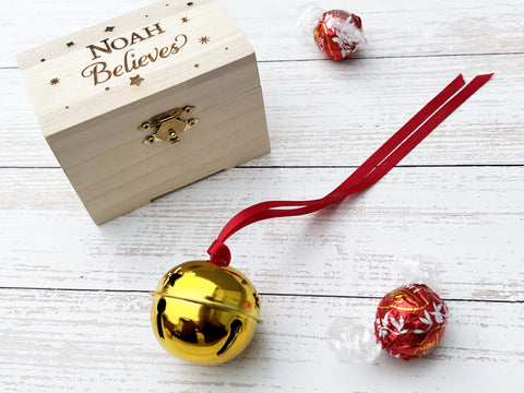 Christmas Eve Jingle Bell & Keepsake Box