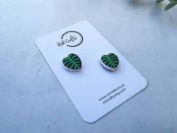 Montserrat Leaf Earrings