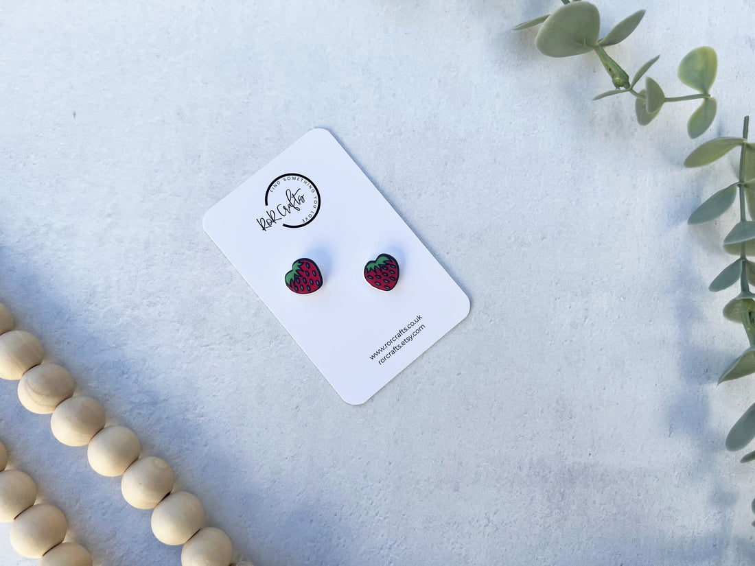 Strawberry Earrings