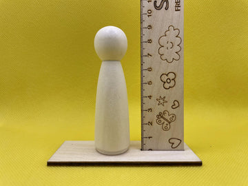 Female Peg Doll - 9cm