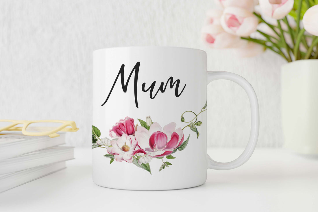 Floral Ceramic Mug