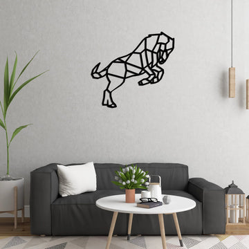 Geometric Horse (Jumping)