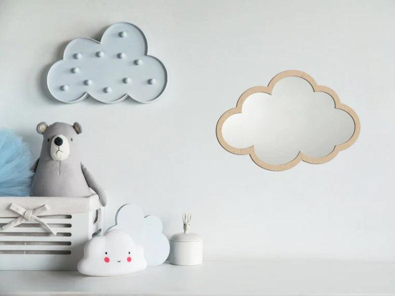 Cloud Shatterproof Wall Mirror