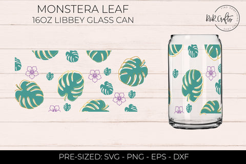 16oz Libby Glass Monserta Leaf