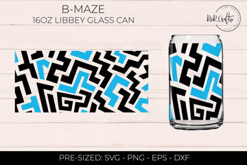 16oz Libby Glass B-MAZE